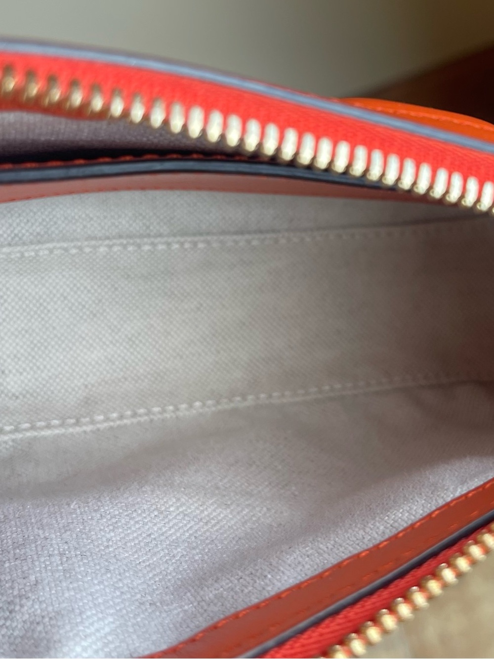 NEW GUCCI GG QUILTED MATELASSE’ SHOULDER CROSSBODY ORANGE CALF LEATHER BAG ITALY - Picture 13 of 17